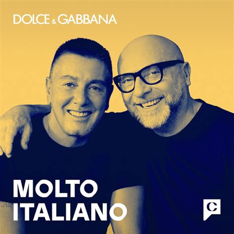 dolce gabbana chat giornalista|MOLTO ITALIANO Podcast Series .